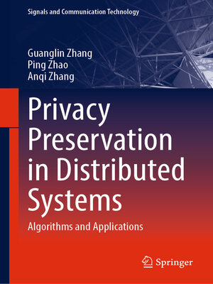 cover image of Privacy Preservation in Distributed Systems